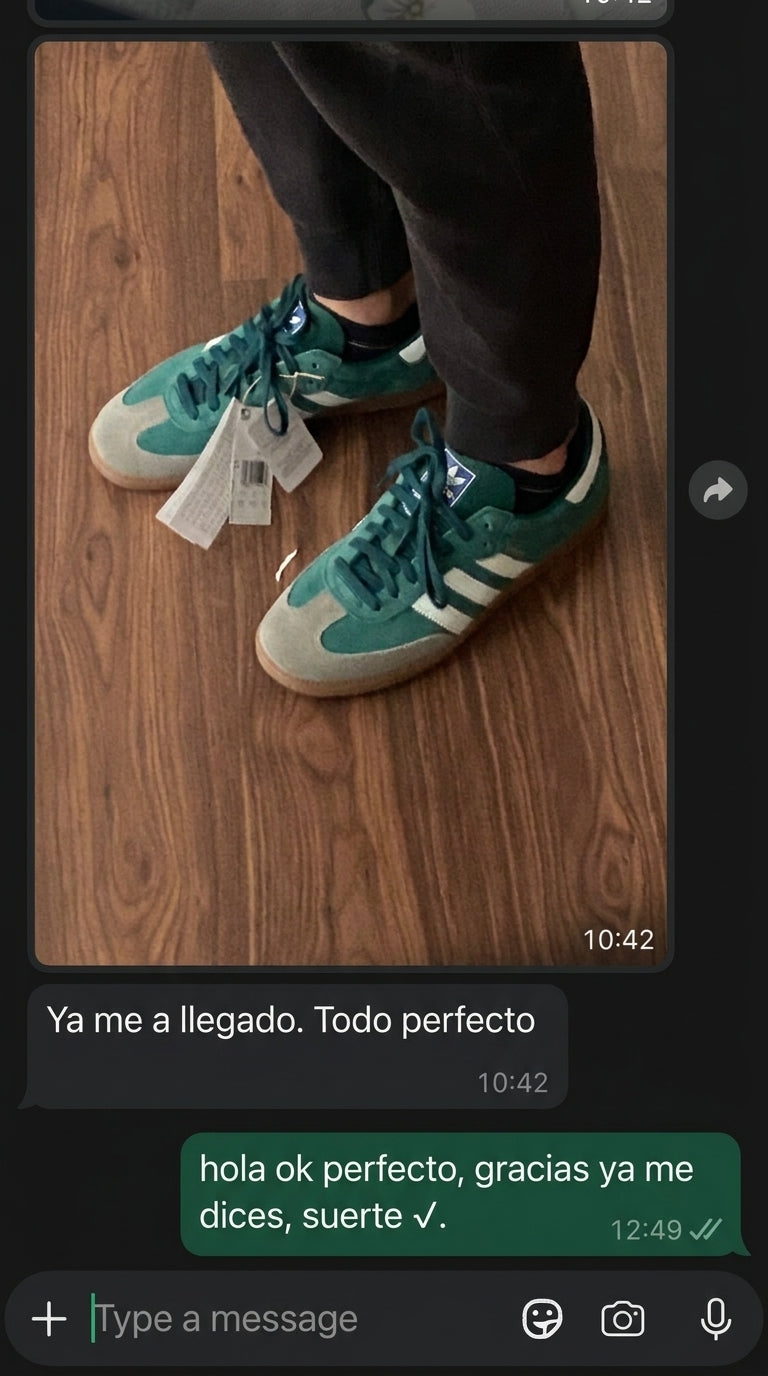 Message from a satisfied customer